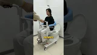 Hydraulic Wheelchair For Moving Patients And The Elderly [upl. by Aicercul]