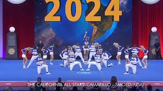 California Allstars Smoed Finals at The Cheerleading Worlds 2024 [upl. by Bettencourt475]