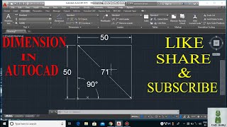 How to edit dimension in autocad 2020 [upl. by Yak]