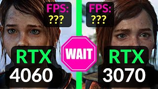 RTX 4060 vs RTX 3070 8GB  TEST 1080p 1440p 4K [upl. by Leeban609]