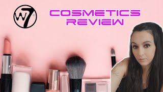 Make Up Haul  W7 Cosmetics Review [upl. by Nitsuj]