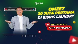 OMZET 30 JUTA PERTAMA DI BISNIS LAUNDRY [upl. by Adnolahs]