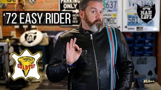 Goldtop Easy Rider Jacket Review  As worn by Tom Hardy in Venom 2 [upl. by Erdreid]