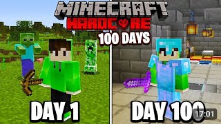 🏕️MINECRAFT100 DAYS HARDCORE EPISODE 💫 minecraft 100dayssurvival [upl. by Yehudit602]