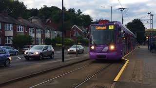 Stagecoach Sheffield SuperTram 116 At Middlewood PR To Cathedral [upl. by Zabrine202]