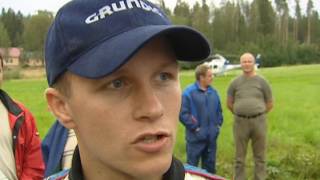 Petter Solberg gives it the full send WRC 2000  Big CRASH [upl. by Okeim]