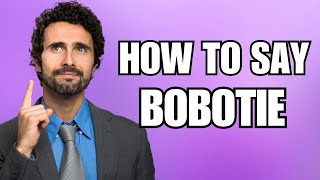 How To Pronounce Bobotie Correctly [upl. by Ahtiek]