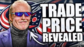 PATRIK LAINE TRADE PRICE REVEALED COLUMBUS BLUE JACKETS NEWS amp RUMOURS [upl. by Chappell]