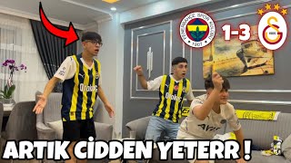 FANATİK FENERBAHÇELİLER DERBİYİ İZLERSE  Fenerbahçe 13 Galatasaray [upl. by Nagap180]