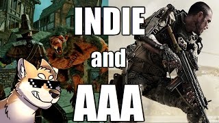 Indie Games vs AAA Games [upl. by Eisnil]