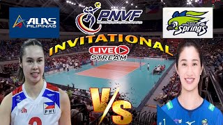 LIVE ALAS PILIPINAS VS SAGA HISAMITSU SPRINGS 2024 PNVF INVITATIONALS CUP LIVE SCOREBOARD 2nd [upl. by Amuwkuhc]