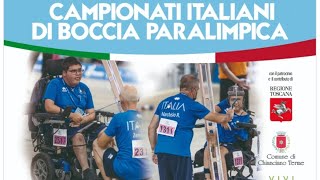 Boccia Paralimpica  Camp Italiani Chianciano Terme 2024 [upl. by Mat]