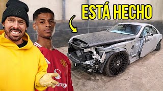 RECONSTRUÍ EL ROLLS ROYCE DESTRUIDO DE MARCUS RASHFORD [upl. by Cayser]