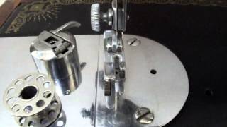 How to Set the Needle in a Vintage Sewing Machine [upl. by Kissner578]