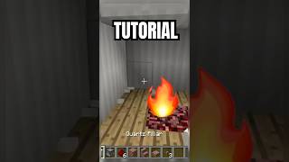 Ignite Your Creativity with Cozy Minecraft Fireplaces Shorts [upl. by Ecertal]