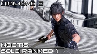 NO ESCAPE Dissidia Final Fantasy NT DFFNT  Noctis Ranked Solo Matches 1 Diamond E ⭢ D [upl. by Gennie]