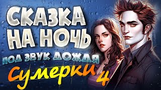 АУДИОКНИГА и Звук Дождя СУМЕРКИ  Прочтение перед сном для Успокоения ✦ 4 [upl. by Ecinrev457]