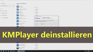 KMPlayer deinstallieren [upl. by Enrico]