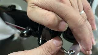 Folding Bicycle Locking Clip Installation [upl. by Nner]