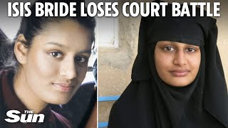 ISIS bride Shamima Begum LOSES battle for British citizenship and must stay in Syria for now [upl. by Elleval]