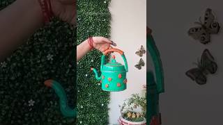 DIY Traditional kettle  made from plastic container diy antique kettle homedecor [upl. by Aihppa]