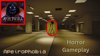 Apeirophobia scary gameplay 2 backrooms horrorgaming scary roblox gameplay apeirophobia video [upl. by Anohsal]