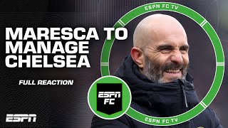 FULL REACTION Chelsea to appoint Enzo Maresca as next manager 👀  ESPN FC [upl. by Arihas]