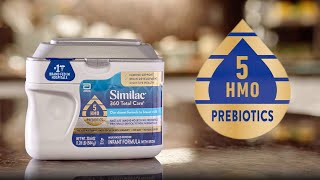 Similac® 360 Total Care® has our exclusive blend of 5 HMO prebiotics [upl. by Otrebor724]