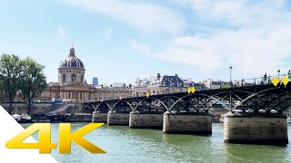 Discovering Paris Train Station Concorde Square Louvre Obelisk 4K [upl. by Jena]