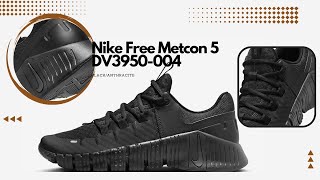 W Nike Free Metcon 5 BlackAnthracite DV3950004 [upl. by Raffaj704]