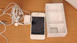 iPhone 4S Unboxing [upl. by German]