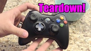 How to Take Apart an Xbox 360 Controller Teardown Video [upl. by Arrat]