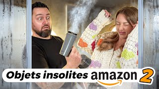 ON TESTE LES MEILLEURS OBJETS INSOLITES AMAZON 2 [upl. by Adnohral]