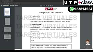 🔴 ACS12 Semana 12  Tema 01 Tarea Académica 2 – Ensayo CIUDADANÍA Y REFLEXIÓN ÉTICA UTP OCTUBRE [upl. by Anirhtak]