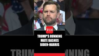 What The Hl Have You Done Trump Running Mate JD Vances Blistering Attack On Harris [upl. by Ahnavas]