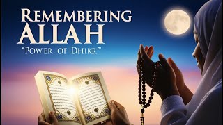 Remembering Allah The Power of Dhikr  Mohamed Hoblos [upl. by Asselim551]