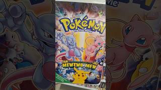 Pokémon The First movie Mewtwo vs Mew VHS collectible item goldhunter137 [upl. by Yancey]