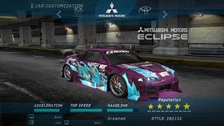 NFS Underground  Promo Eclipse [upl. by Corabella]