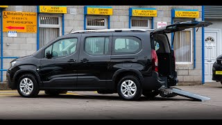 Peugeot Rifter Allure Wheelchair Accessible [upl. by Arthur]