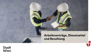 Arbeitsverträge Dienstzettel und Bezahlung [upl. by Kroy]