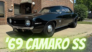 1969 Chevrolet Camaro SS  X55  LS  4L60e  Dana 60  For Sale [upl. by Puduns]