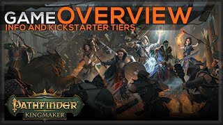 Pathfinder Kingmaker  Game Overview  Info Kickstarter Tiers Videogame PC [upl. by Latimore]