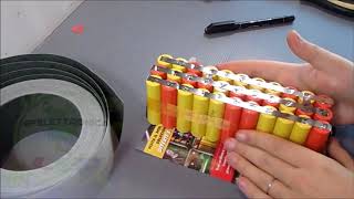 18650  New Battery PAK  Nuovo pacco batteria potentissimo Part2 [upl. by Waterman]