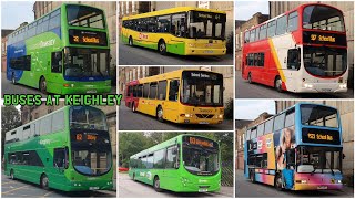 Buses At Keighley [upl. by Eigriv]