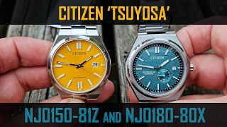 2 beautiful Citizen Tsuyosa NJ015081Z and NJ018080X review and comparison gedmislaguna citizen [upl. by Oir]