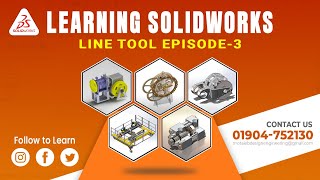 Learning SolidworkLine Episode 3  Motaleb Design Engineering [upl. by Emmons]