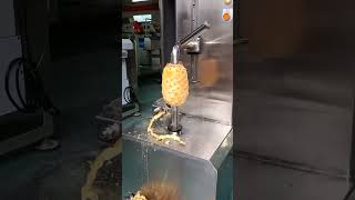 Commercial pineapple peeler for making pineapple juice [upl. by Furr373]