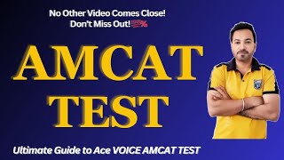 Voice AMCAT Test  Ultimate AMCAT Assessment Success Formula [upl. by Nagear]