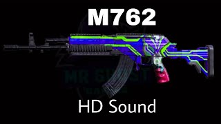 M762 gun sound  M762 HD sound effect [upl. by Light]