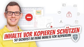 WordPress Inhalte schützen kopieren verhindern Text Bild 🛡️ für alle CMS Shopsysteme JavaScript 🔒 [upl. by Atekehs]
